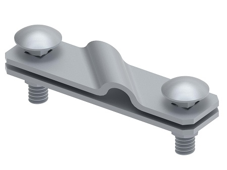 Соединитель диагональный для прутка и полосы, гор. цинк