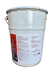 Герметик огнестойкий ИНЗАСИЛ ХПС-2 двухкомпонентный силиконовый для заделки универсальных кабельных проходок, метал. ведро 15 кг