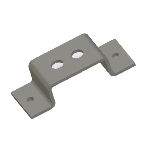 Опора неподвижная база 2, М20, толщ. 6,0 мм, гальван. цинк