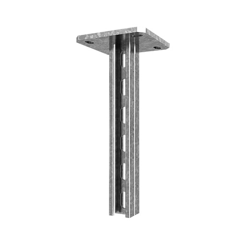 Подвес потолочный СТРАТ двойной 41х21х1300, толщ. 2,5 мм, гор. цинк