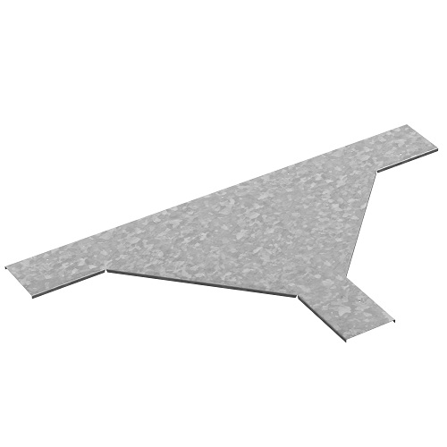 Крышка к тройнику для лестничного лотка ЛКР 200, толщ. 1,0 мм, гор. цинк