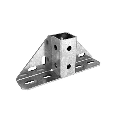 Опора №4, для СТРАТ профиля 41х41 мм, толщ. 5,0 мм, гор. цинк
