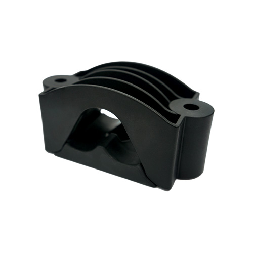 Кабельный хомут профильный трехжильный 22-42 мм, пластик