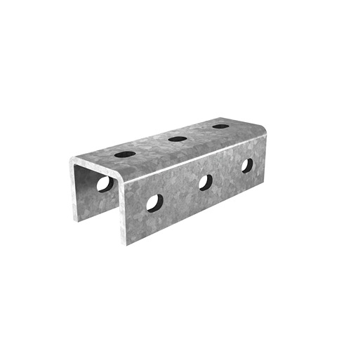 Крепление СТРАТ профиля приварное одинарное, толщ. 5,0 мм, гор. цинк