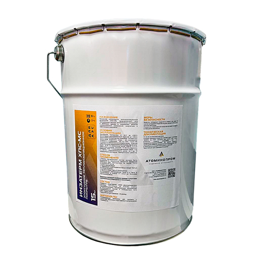 Покрытие теплоизоляционное для металлоконструкций, метал. ведро 20 кг