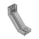 Угловой соединитель внутренний к лотку ПЛК 600х110, толщ. 1,5 мм, гор. цинк