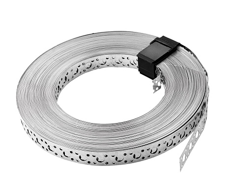 Лента перфорированная 20х25000, толщ. 0,7 мм, Сендзимир цинк